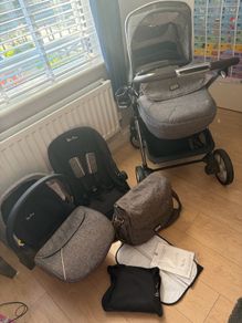 Silver Cross Pioneer Brompton Limited Edition - Mothercare Exclusive - Full Travel System