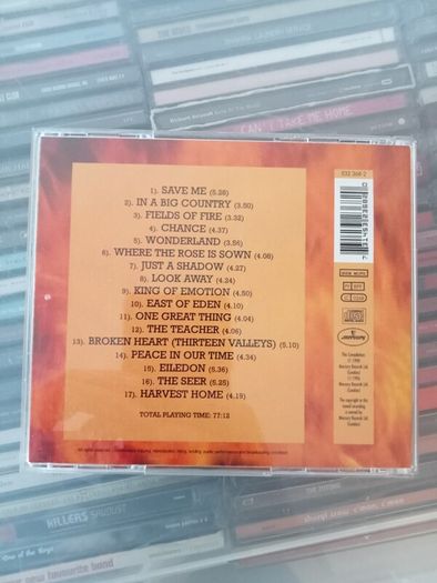 Through a Big Country - Greatest hits best of CD