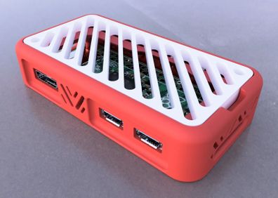 Aura Slim Raspberry Pi Zero Case Ultra Low Profile Snap Fit Enclosure