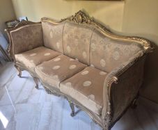 Set of French 4 seater and 4 x 1 seaters