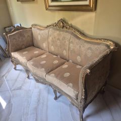Set of French 4 seater and 4 x 1 seaters