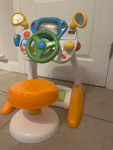 Big Steps Driving Simulator Steering Wheel Playset