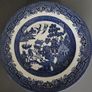 Plates Willow Blue White Churchill Image 2