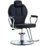 Executive And Adjustable faux leather upholstery barber Chair Hairdressing Equipment Operating Chair Black Image 6