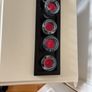 Candles - Tealight Holders (5) on a Tray Image 3