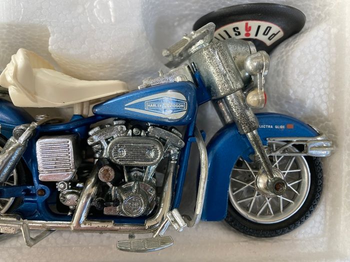 Harley Davidson Electra Glide Scale 1/15 Polistil Year 1978