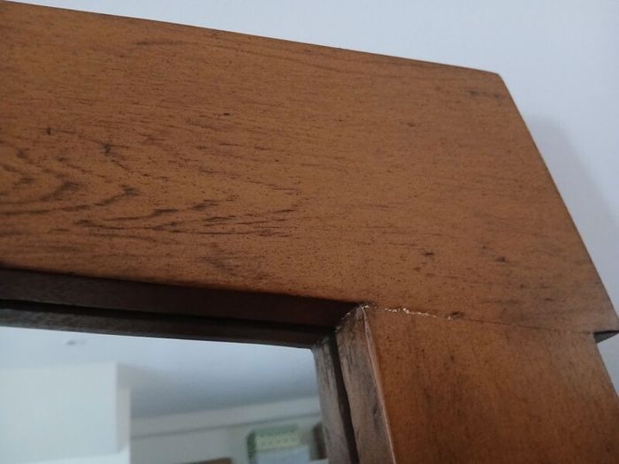 Solid Reclaimed Wood Mirror