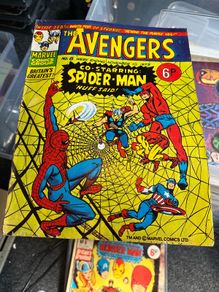 marvel uk The Avengers Issue 8 1973