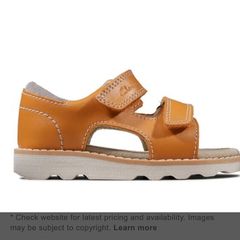 Clarks Leather Boys Sandals