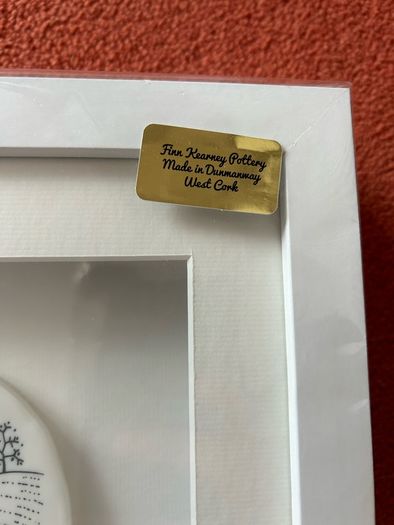 NEW Finn Kearney Pottery Framed Home Art