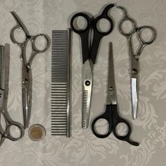 Thinning Grooming Scissors for cats/dogs x6