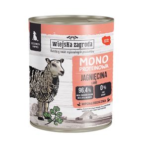 Country of Animals MONOPROTEIN LAMB wet food for Puppies 800g