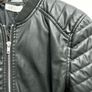 Kids H&M black bomber jacket Image 3