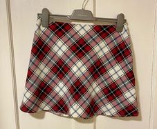 River Island tartan mini skirt