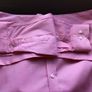 Paul Costelloe Mens Pink Long sleeve cotton shirt size L includes postage Image 5