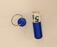 Pillbox Keyring
