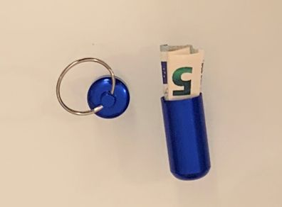 Pillbox Keyring