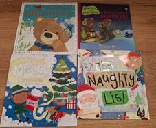 Christmas/winter-themed story books