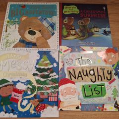 Christmas/winter-themed story books