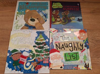 Christmas/winter-themed story books