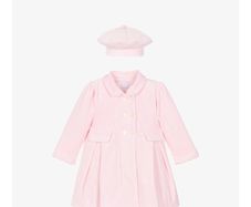 EMILE ET ROSE coat & hat. 6months