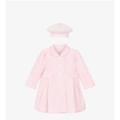 EMILE ET ROSE coat & hat. 6months