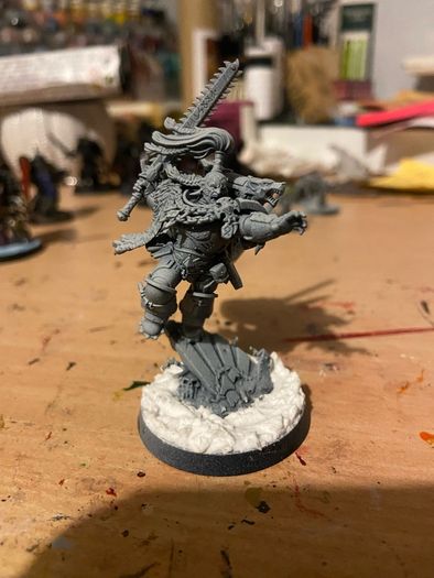 Warhammer 40k Ragnar Blackmane Space Wolves