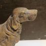 Early 20th Century Brass Retriever Dog Image 2