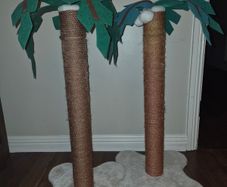 2x Palm Tree Cat Scratcher Posts (Zooplus)
