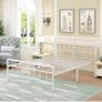 Small Double Bed Frame 4ft with Victorain Headboard and Footboard Image 2