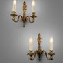 Pair of Antique French Bronze Wall Sconce Image 4