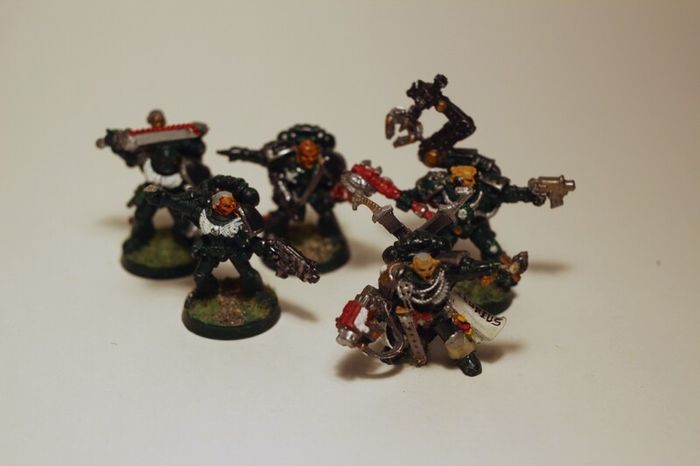 Warhammer 40k Command Squad & Attack Bikes