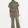 PAIGE romper suit khaki UK 12 US8 Image 8