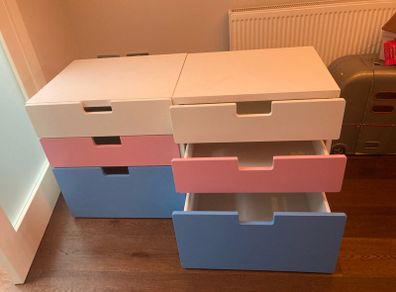 Reduced! Pair of IKEA drawer units
