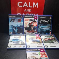 Bundle Of 7x Playstation 2 Games [no Duplicates] [ps2] Tested Working Rally Job