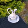 Blue washing bassin set in ceramic Image 3