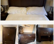 Stunning Luxor Walnut Bedroom Suite - Complete Set