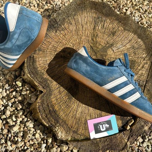 Rare Adidas Koln Blue Suede Gum