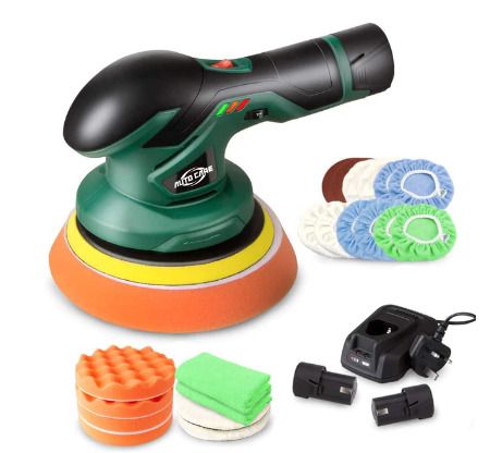 BRAND NEW Cordless Car Polisher 12v Machine Tool Circles for Polishing of Soils Brushless Sanding Machines Orbital Grinding Machine