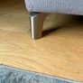 Grey fabric sofa, large, excellent condition Image 10