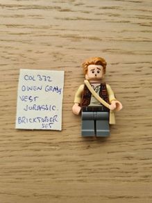 lego col332 owen grady jurassic world toys R us set bricktober