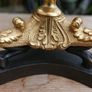 Pair of Ornate Vintage Metal Candlesticks Image 3