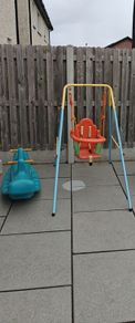 Toddler Outdoor Play Set Bundle (Swing & Rocker) - Must Take All