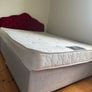 Double bed with mattress and headboard Image 2