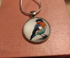 Handmade Robin Pendant