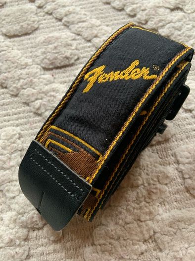 Fender monogram guitar strap