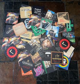 Guinness Beer Mats x 52