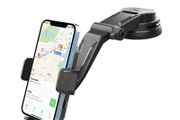 Car Phone Holder Mount - Grade Reliable 360 Rotation Phone Stand Accessories Automobile Cradle for Dashboard / Windscreen, Compatible with All Mobile Phones