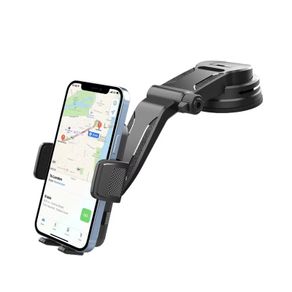 Car Phone Holder Mount - Grade Reliable 360 Rotation Phone Stand Accessories Automobile Cradle for Dashboard / Windscreen, Compatible with All Mobile Phones