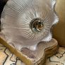 Lampshade Antique Hollophane Ribbed Glass Image 5